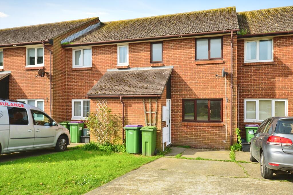 2 bedroom terraced house for sale in Carey Close, New Romney, Kent, TN28