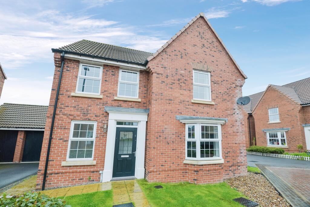 4 Bedroom Detached House For Sale In Mayfair Court Northallerton North Yorkshire Dl7