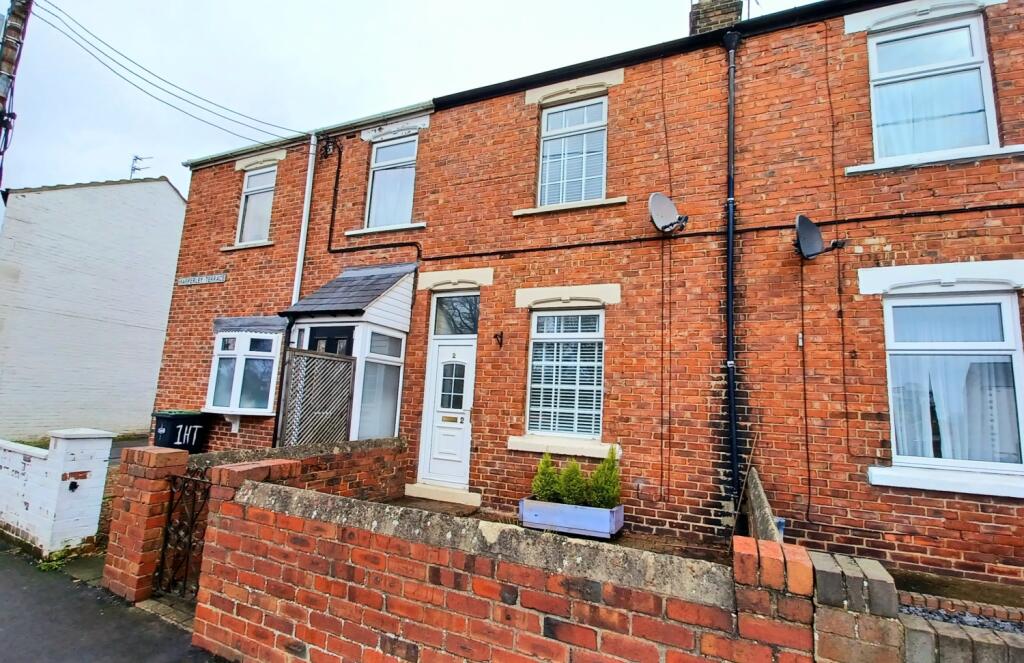 1 bedroom terraced house for sale in Harperley Terrace, Fir Tree, Crook