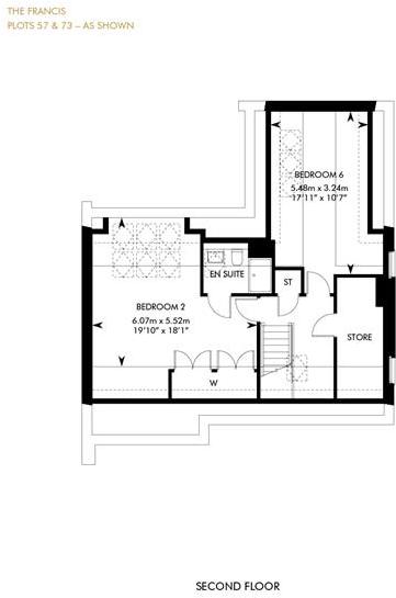 The Francis, Second Floor