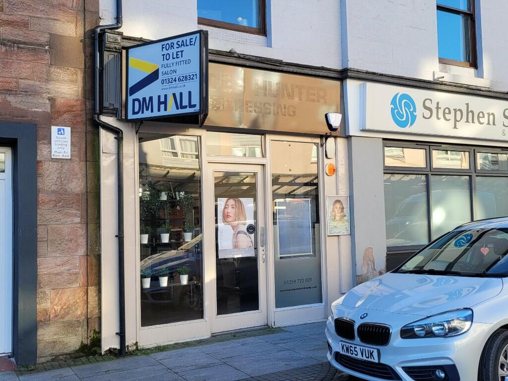 High street retail property for sale in 7 Shillinghill, Alloa