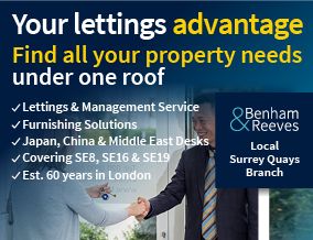 Get brand editions for Benham & Reeves - Surrey Quays, Surrey Quays