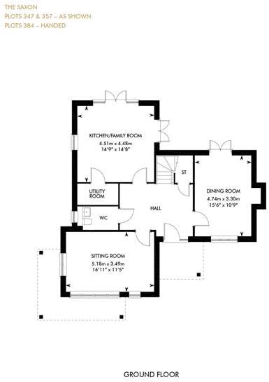 The Saxon, Ground Floor