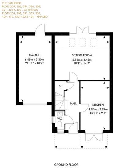 The Catherine, Ground Floor