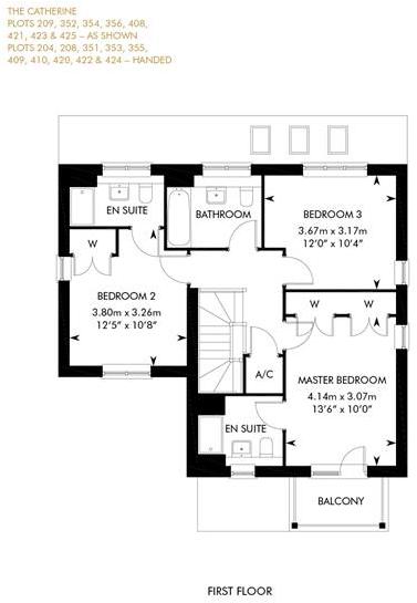 The Catherine, First Floor