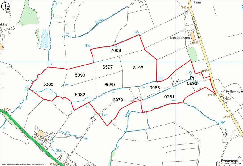 Land for sale in Land off Stile House Lane, Bradnop, Leek, ST13