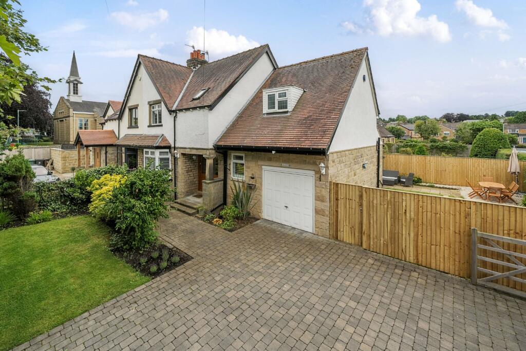 4 bedroom semidetached house for sale in Burley Road, Menston, Ilkley