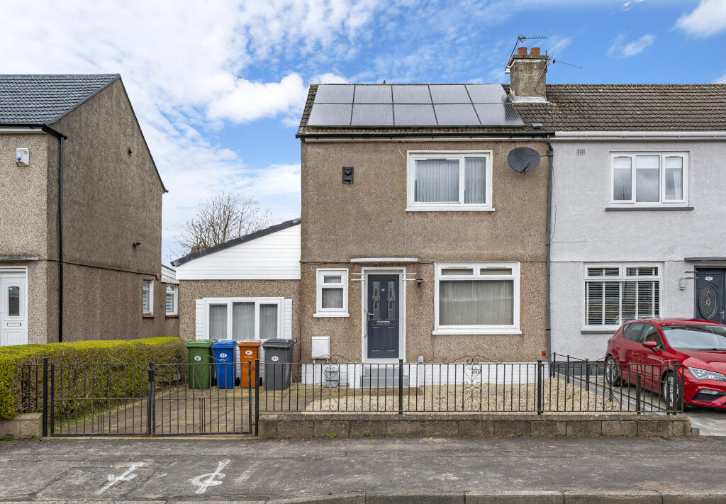 2 bedroom end of terrace house for sale in 81 Park Road, Bishopbriggs, G64