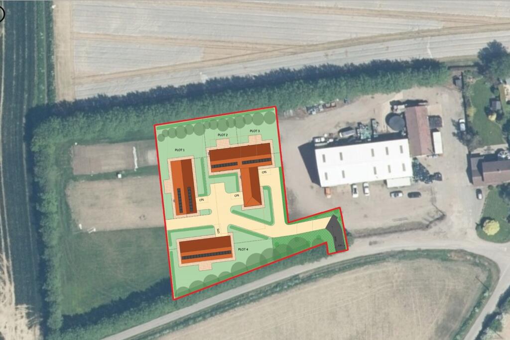 Main image of property: 4 x New Building Plot Development Site, Fengate Road, West Pinchbeck, Spalding, Lincolnshire, PE11