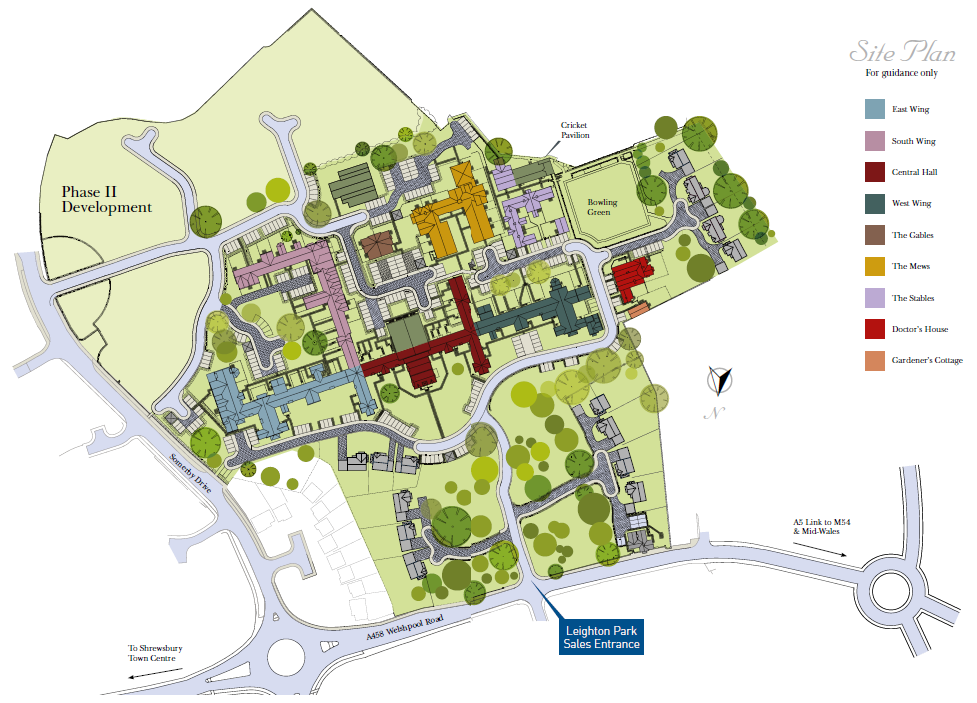 Contact Leighton Park New Homes Development by Shropshire Homes Ltd