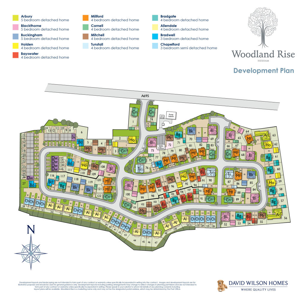 Contact Woodland Rise New Homes Development by David Wilson Homes North