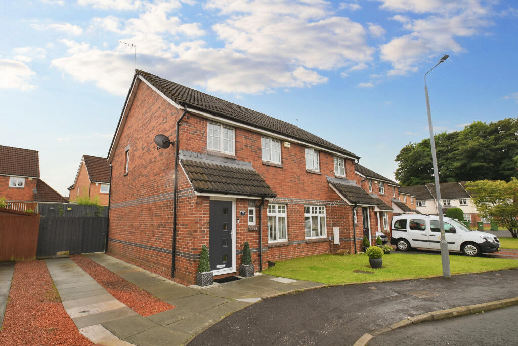 3 bedroom semidetached house for sale in Chirmorie Crescent, Crookston, Glasgow, G53 7GX, G53