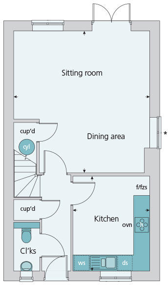 Ground floor plan