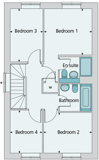 First floor plan