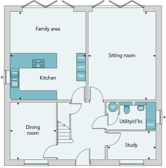 Ground floor plan