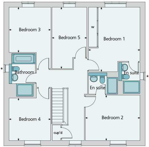 First floor plan