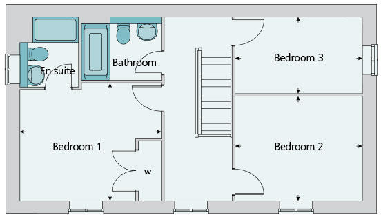 First floor plan