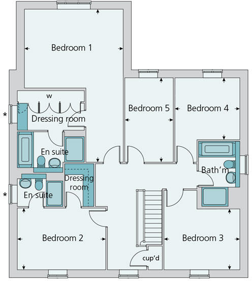 First floor plan