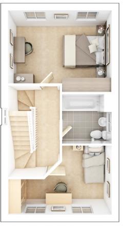 Harvington first floor plan