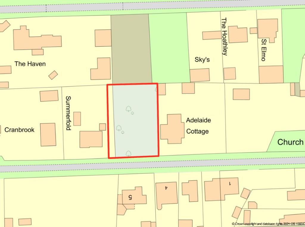 Land for sale in Land north side of, Osborne Road, Bowers Gifford