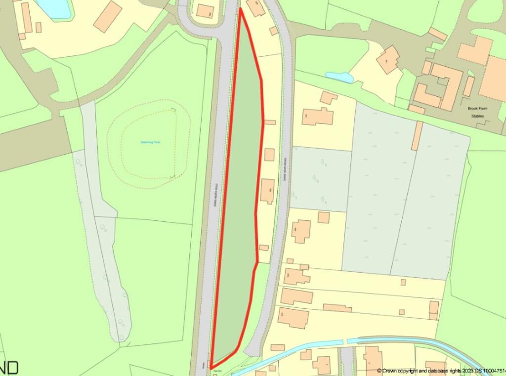 Land for sale in Land on the East Side of, Daws Heath Road, Hadleigh