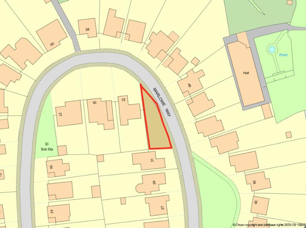 Land for sale in Land adjacent to, 33 Marlowe Way, Colchester, Essex
