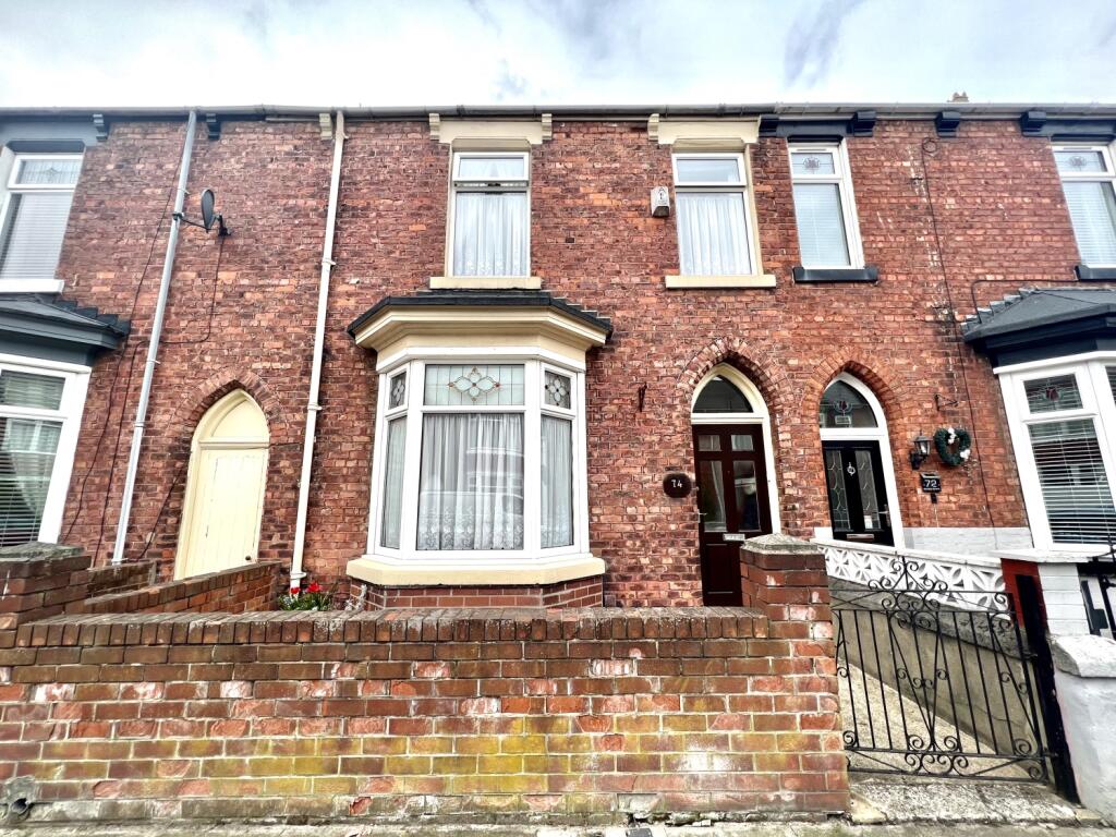 3 bedroom terraced house for sale in Wansbeck Gardens, Hartlepool