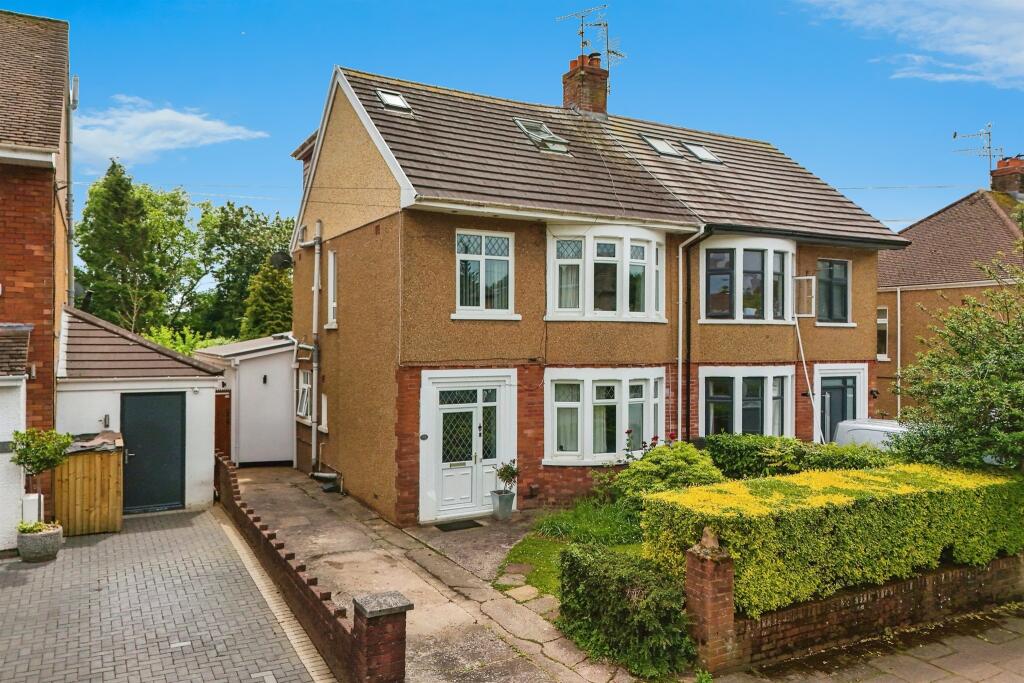 4 bedroom semidetached house for sale in Ewenny Road, Llanishen, Cardiff, CF14