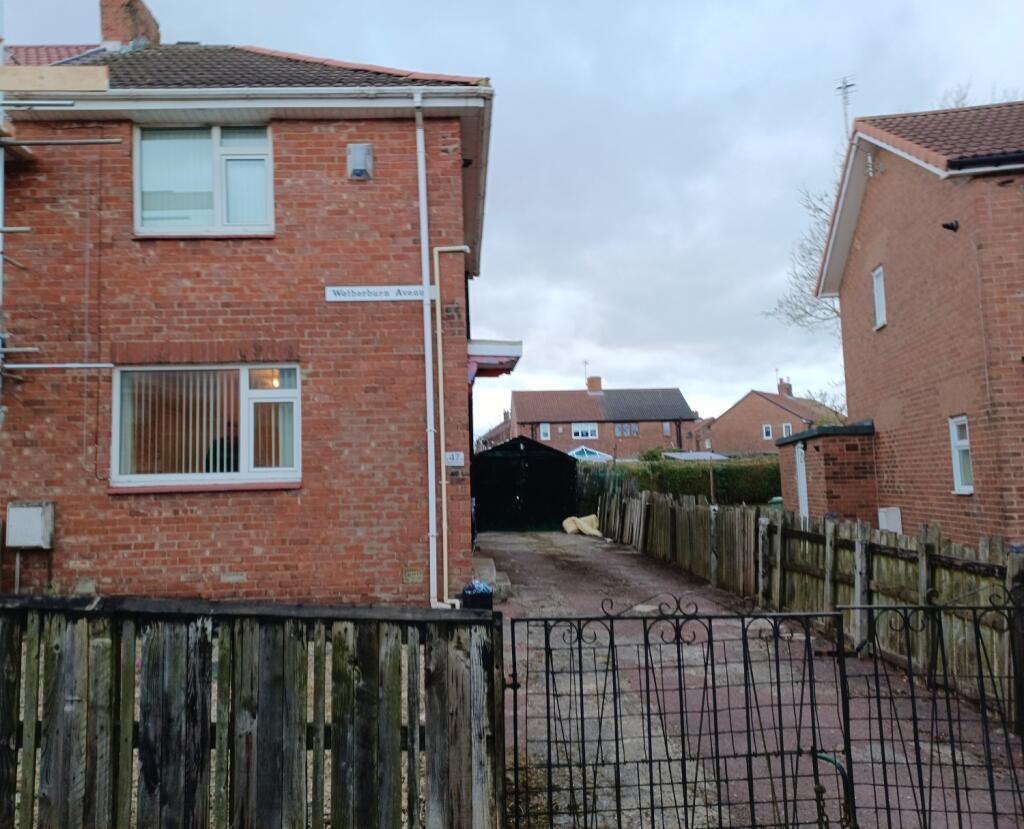 2 bedroom terraced house for sale in Wetherburn Avenue, Murton, Seaham