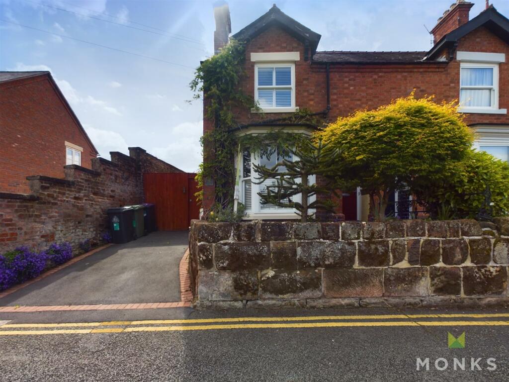 3 bedroom semidetached house for sale in Leek Street, Wem, Shrewsbury, SY4
