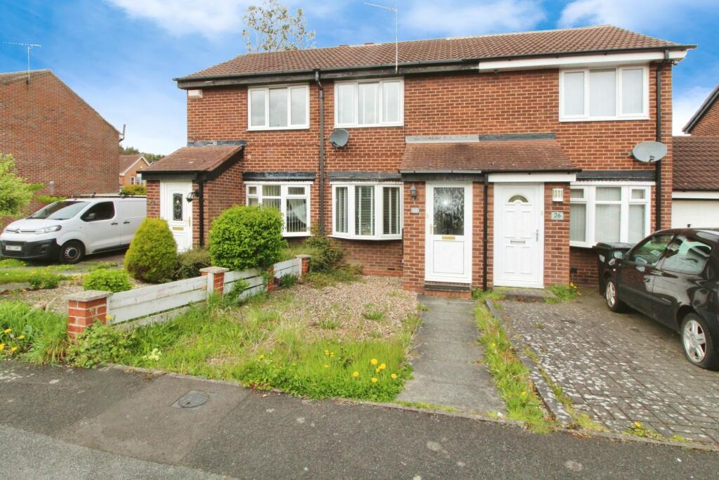 2 bedroom terraced house for sale in Stirling Drive, Bedlington, NE22