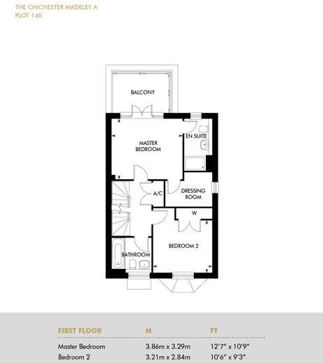 The Chichester Madeley A, First Floor