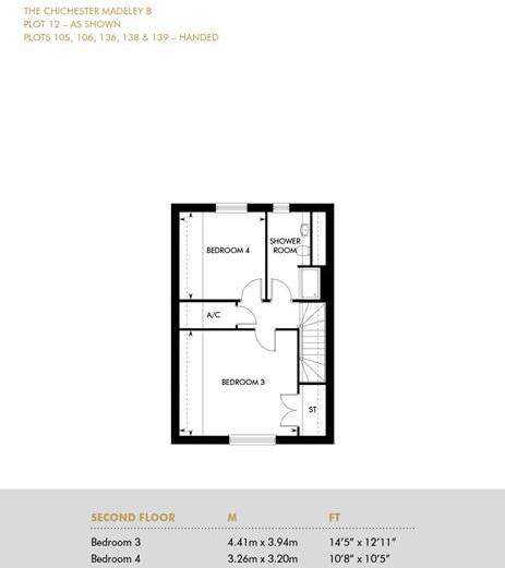 The Chichester Madeley B, Second Floor