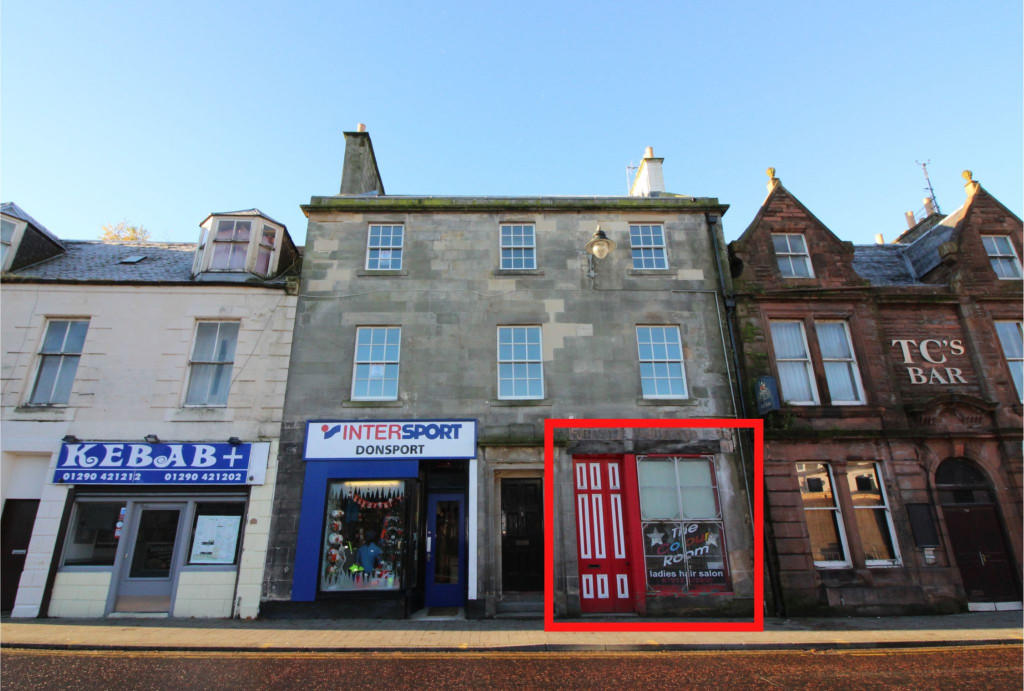 High street retail property for rent in Glaisnock Street, Cumnock, KA18