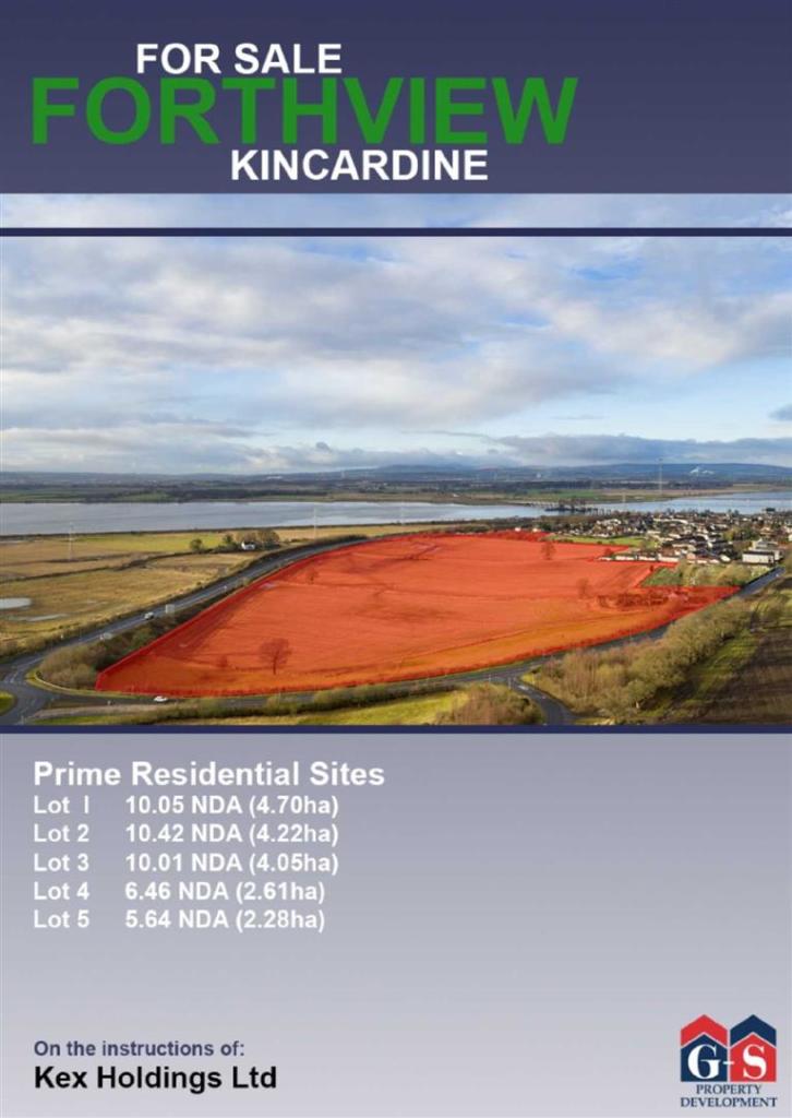Land for sale in Kincardine Expansion, Kincardine, FK10
