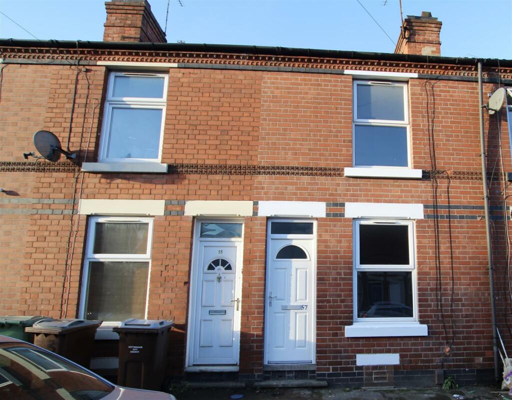 2 bedroom terraced house for rent in 57 Shrewsbury Avenue, NG2