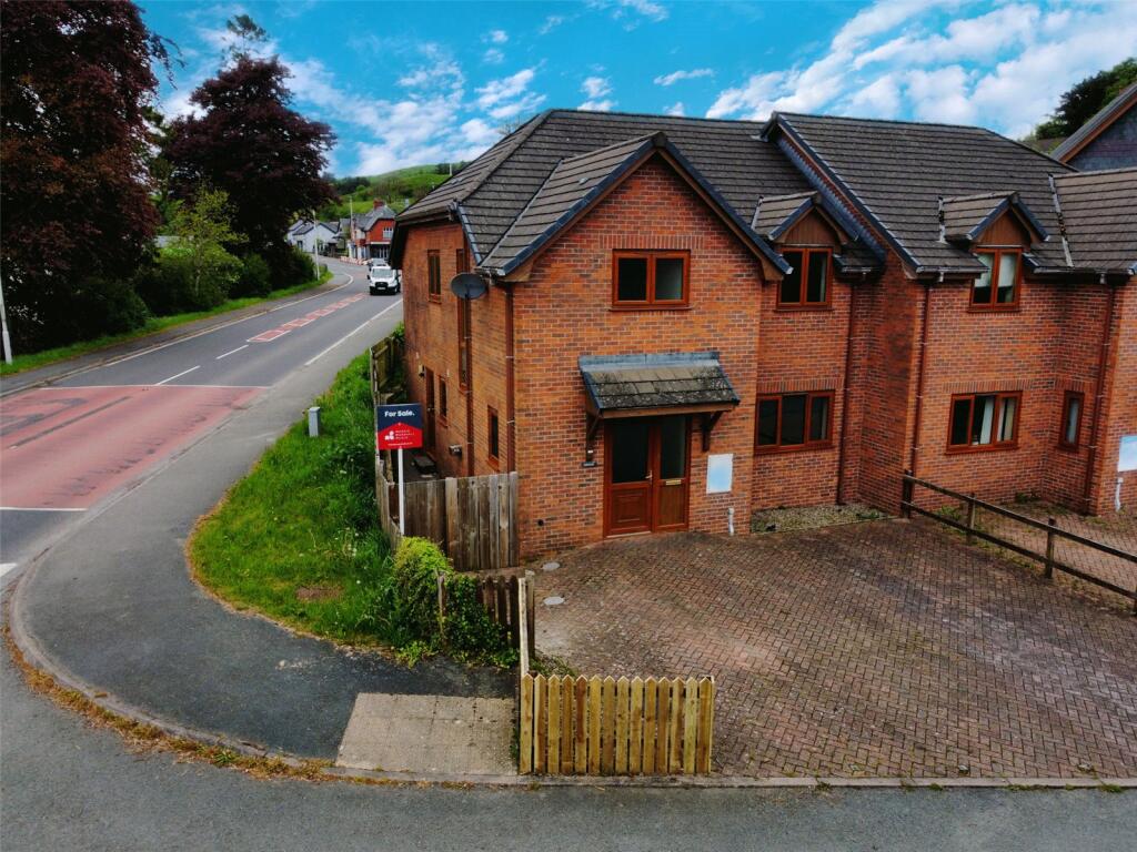 3 bedroom semidetached house for sale in Llangurig, Llanidloes, Powys