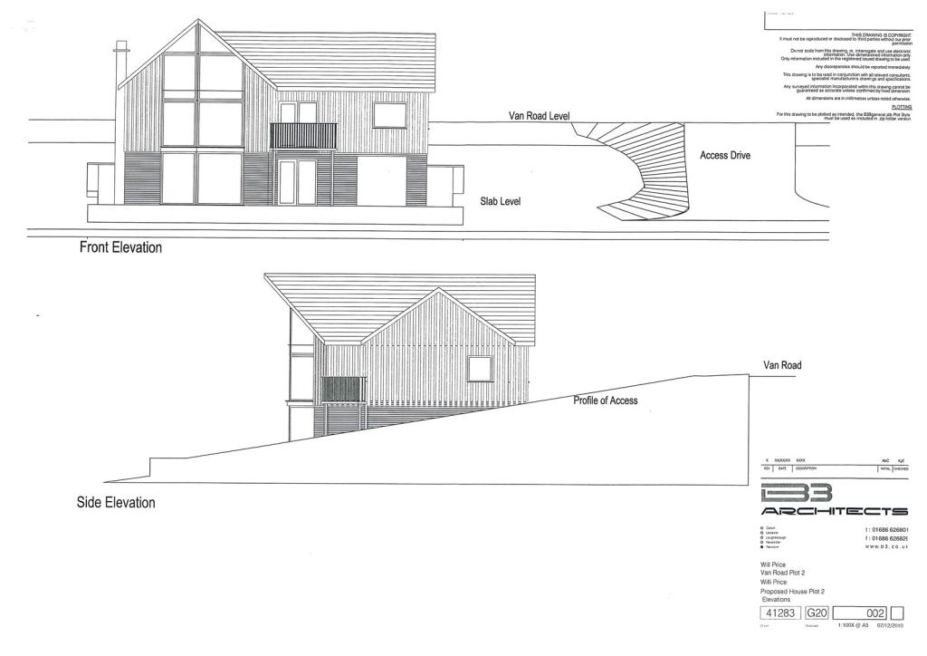 Plot for sale in Van Road, Llanidloes, Powys, SY18