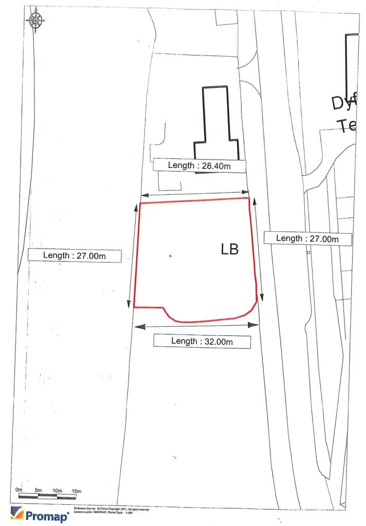 Plot for sale in Van Road, Llanidloes, Powys, SY18