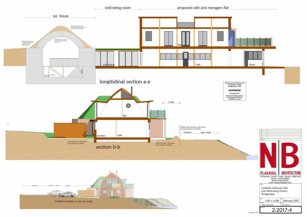 Property image - Plot of Land Gollachy Ice House, Gordon Street, Buckie, AB56 5QR