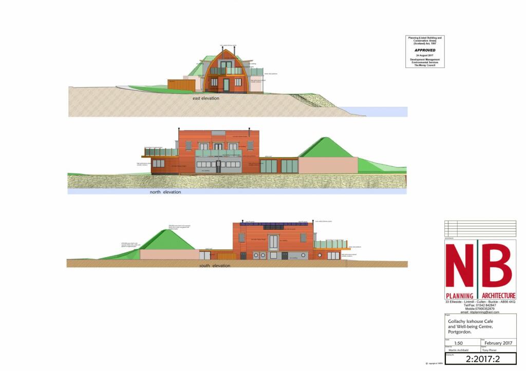 Additional property image - Plot of Land Gollachy Ice House, Gordon Street, Buckie, AB56 5QR