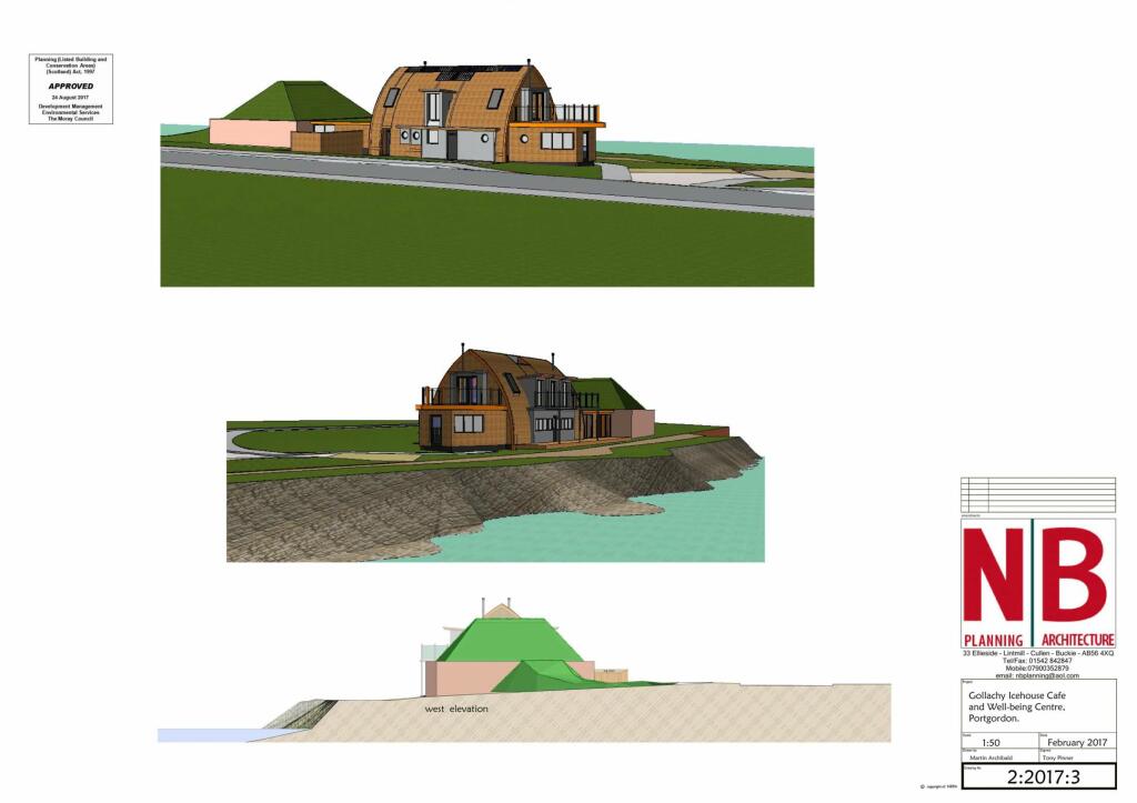 Additional property image - Plot of Land Gollachy Ice House, Gordon Street, Buckie, AB56 5QR