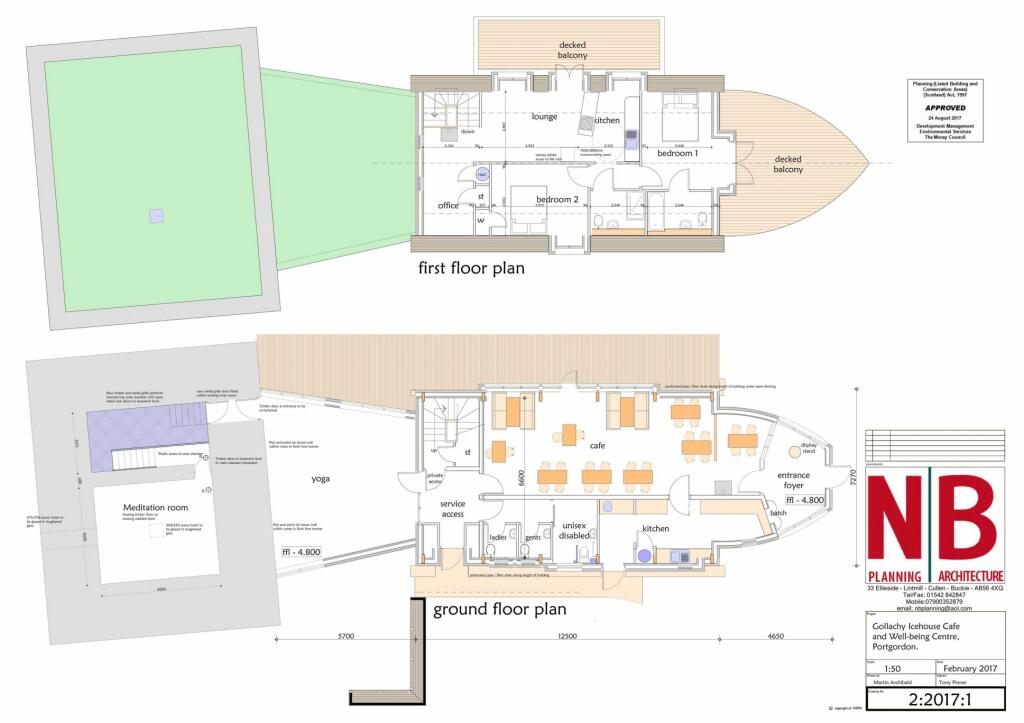 Additional property image - Plot of Land Gollachy Ice House, Gordon Street, Buckie, AB56 5QR