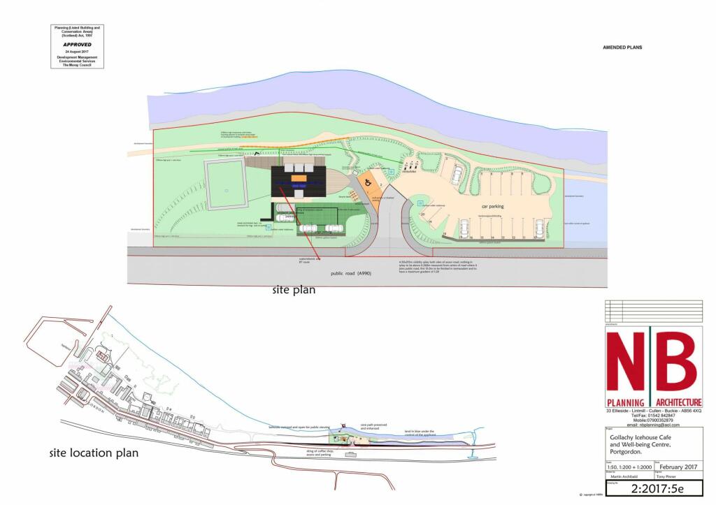 Additional property image - Plot of Land Gollachy Ice House, Gordon Street, Buckie, AB56 5QR