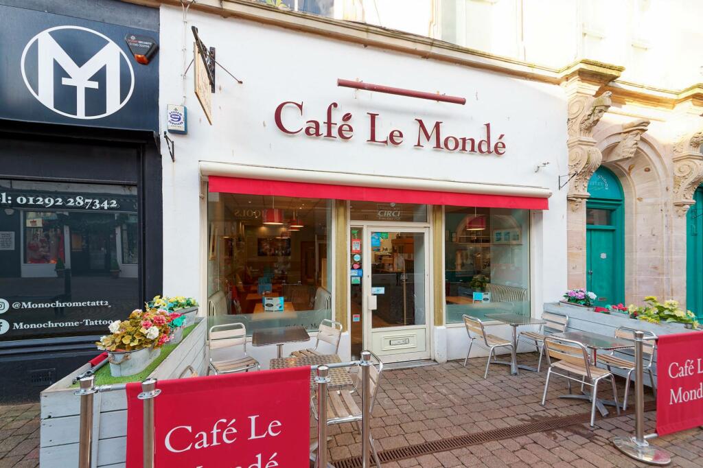 Main image of property: Cafe Le Monde, 36 Newmarket Street, Ayr, KA7 1LP