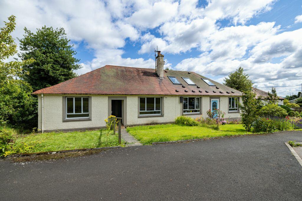 2 bedroom semidetached house for sale in 4 Ednam Road, Stichill, Kelso