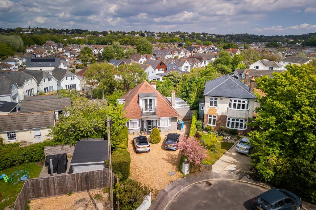 Main image of property: Castledene Crescent, Whitecliff, Poole BH14 8DP