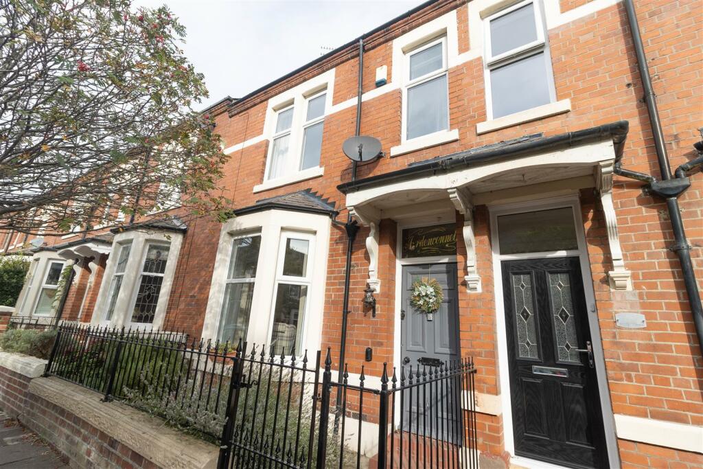 3 bedroom terraced house for sale in Sandringham Gardens, North Shields