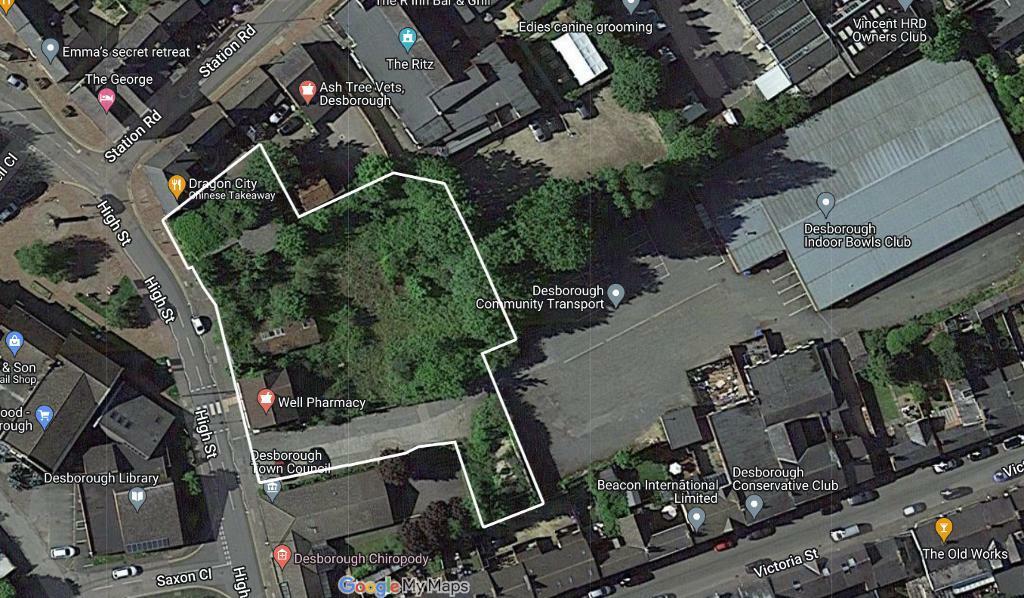 Land for sale in High Street, Desborough, Kettering, Northants, NN14