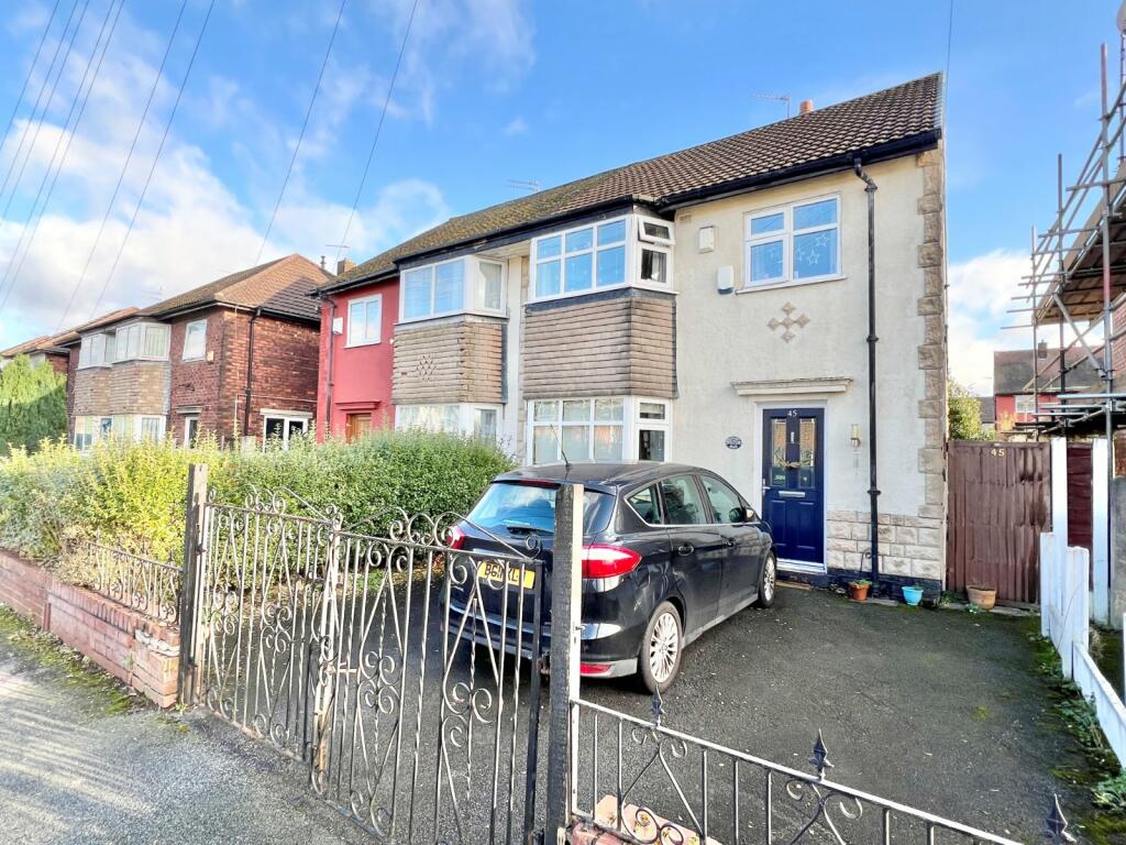 3 bedroom semidetached house for sale in Shelley Road, Reddish